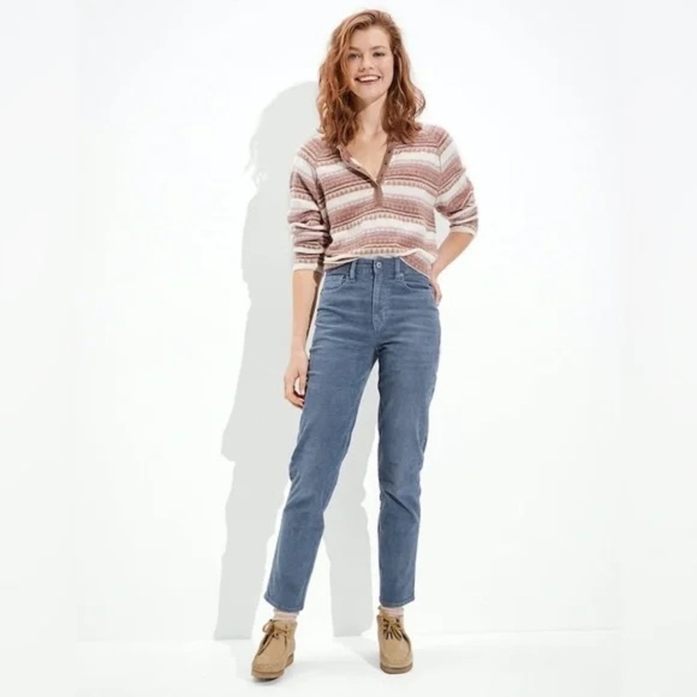 [2 for $20] AE Corduroy Mom Jean